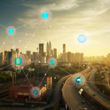 59063919 - smart city and wireless communication network, abstract image visual, internet of things